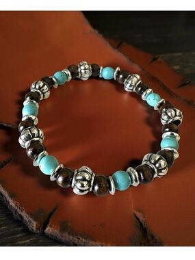 🔴 5 for $10 ONE Vintage Style Bohemian Beaded Stacking Bracelet